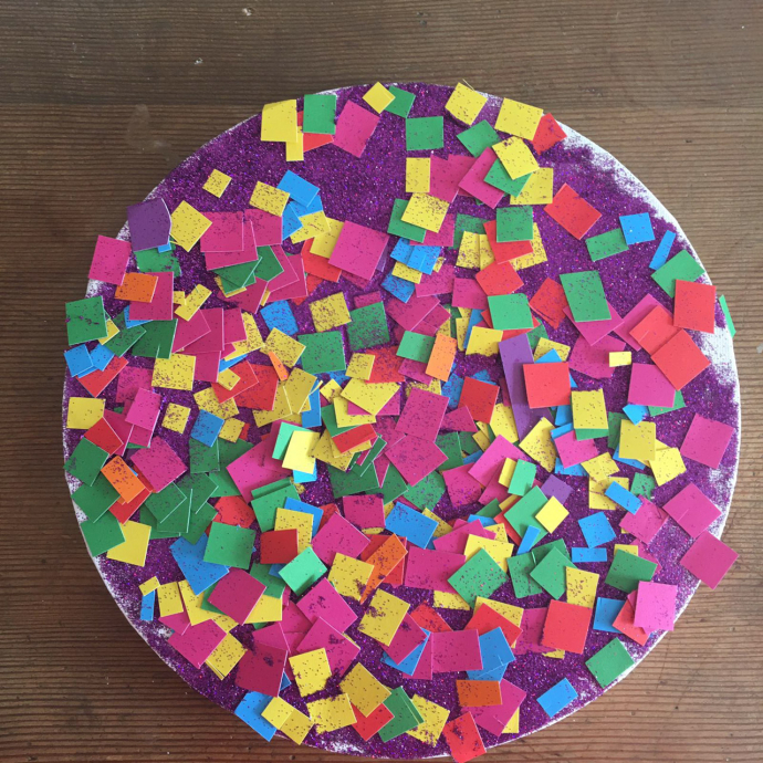 Confetti Collage by Martha, aged 5