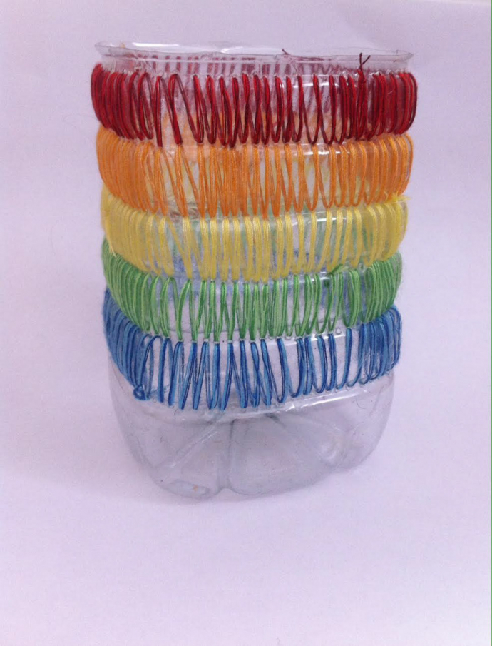 Ms Stephanie Cubbin’s Recycled Plastic Pots