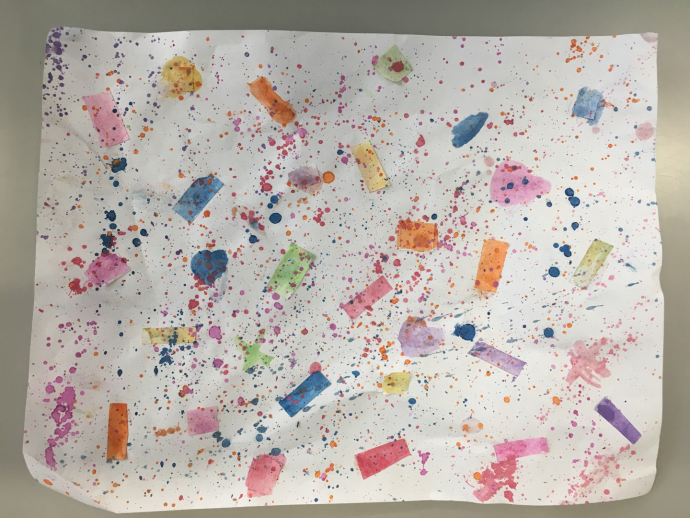 Confetti Collage by Samar, aged 9