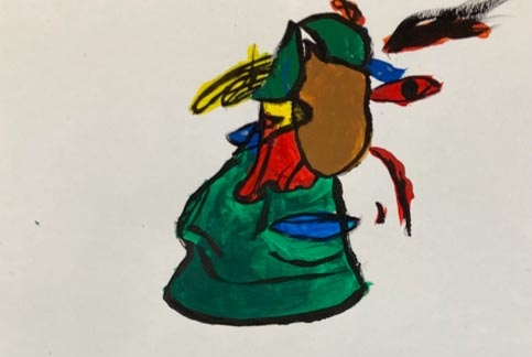 Amilie’s Blind Portrait